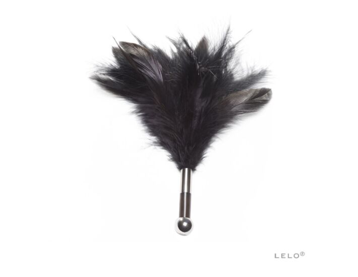 Plumas Tantra Feather Teaser Black Lelo