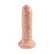 Dildo King Cock 15 cm with Movable Foreskin