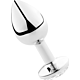 Anal Plug Secretplay 7cm Transparent Aluminium