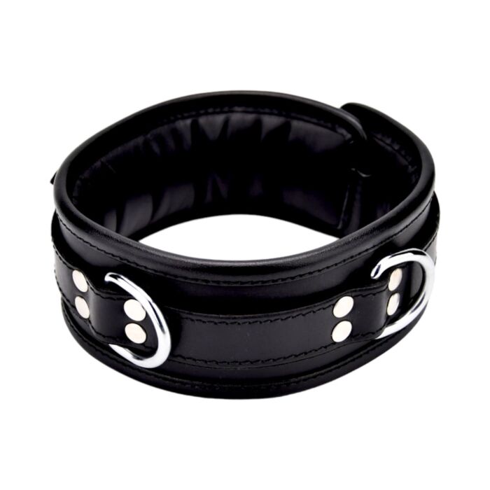 Restraint BOUND Leather Collar Adjustable Design Restraint BOUND Leather Collar Adjustable Design
