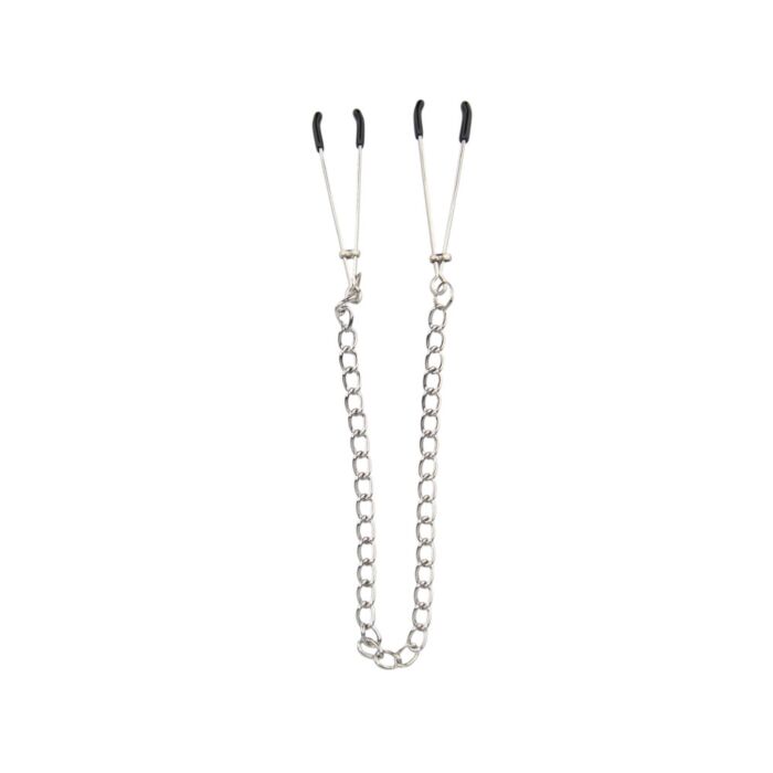 Nipple Clamps Bound to Please Adjustable with Rubber Tips Nipple Clamps Bound to Please Adjustable with Rubber Tips