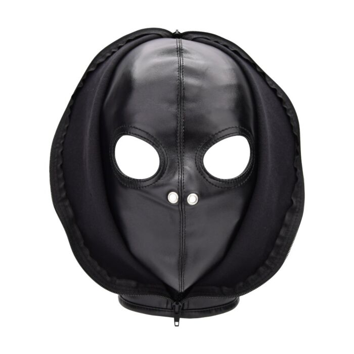 Bondage Hood Bound to Please Open Eyed with Open Eye Feature Bondage Hood Bound to Please Open Eyed with Open Eye Feature