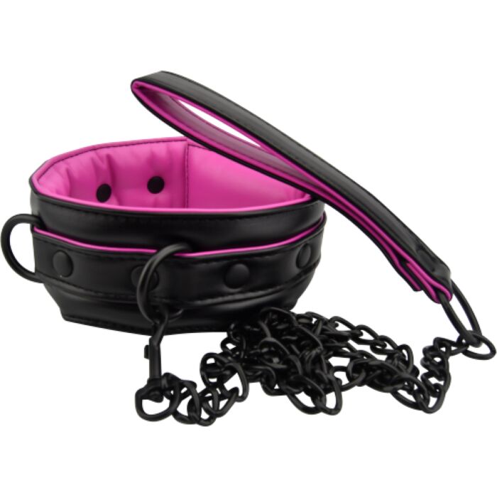 Bondage Collar & Leash Bound to Please Padded Restraint Bondage Collar & Leash Bound to Please Padded Restraint