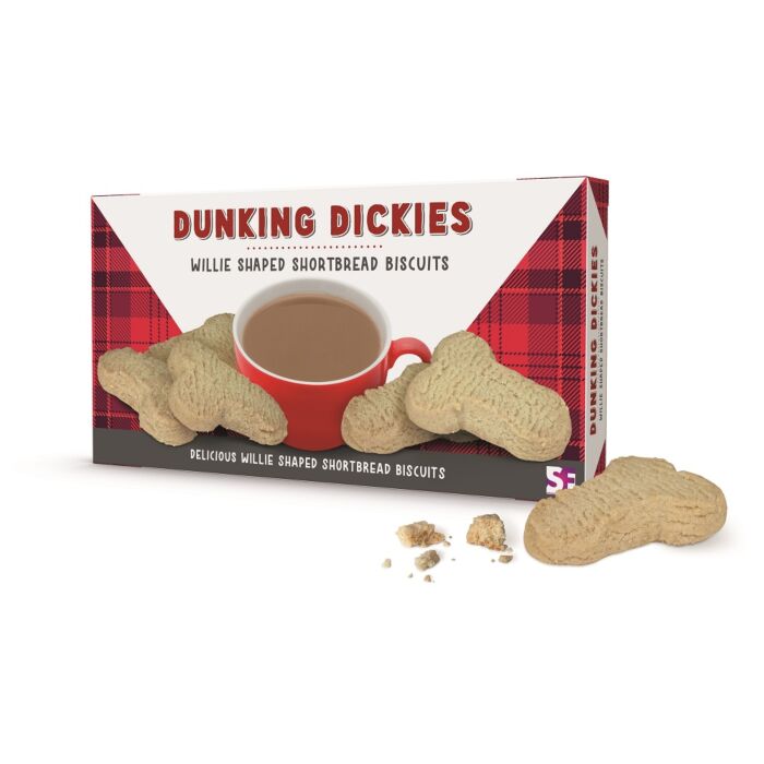 Shortbread Biscuits Funtime Gifts Dunking Dickies 130g Shortbread Biscuits Funtime Gifts Dunking Dickies 130g