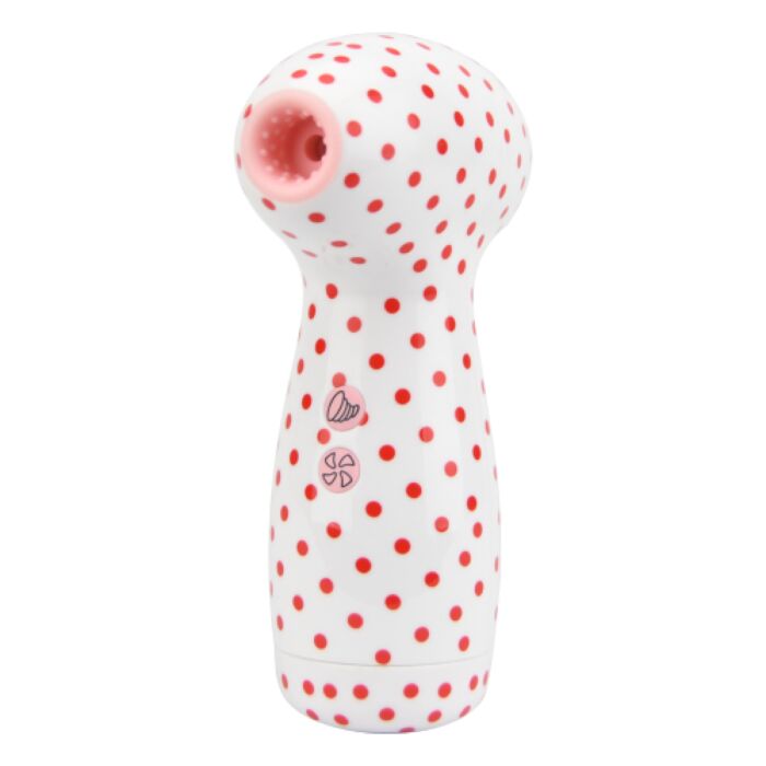 Suction Vibrator Loving Joy 2 in 1 Polka Dot Suction Vibrator Loving Joy 2 in 1 Polka Dot