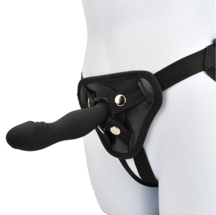 Dildo Kit Loving Joy 6 Inch Silicone with Adjustable Harness Dildo Kit Loving Joy 6 Inch Silicone with Adjustable Harness