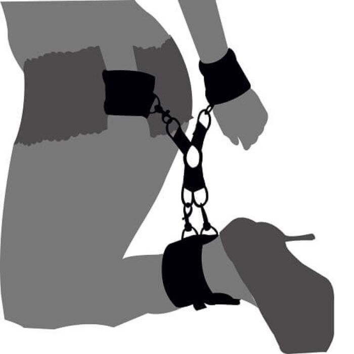 Restraints Loving Joy Hog Tie Set with Adjustable Cuffs Restraints Loving Joy Hog Tie Set with Adjustable Cuffs
