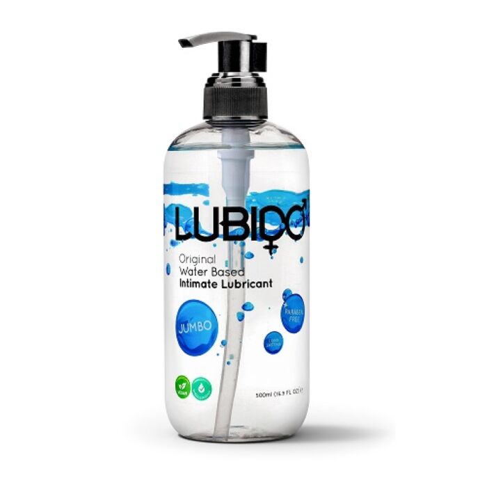 Lubido Water Based Lubricant 500ml Jumbo Size for Smooth Experience Lubido Water Based Lubricant 500ml Jumbo Size for Smooth Experience