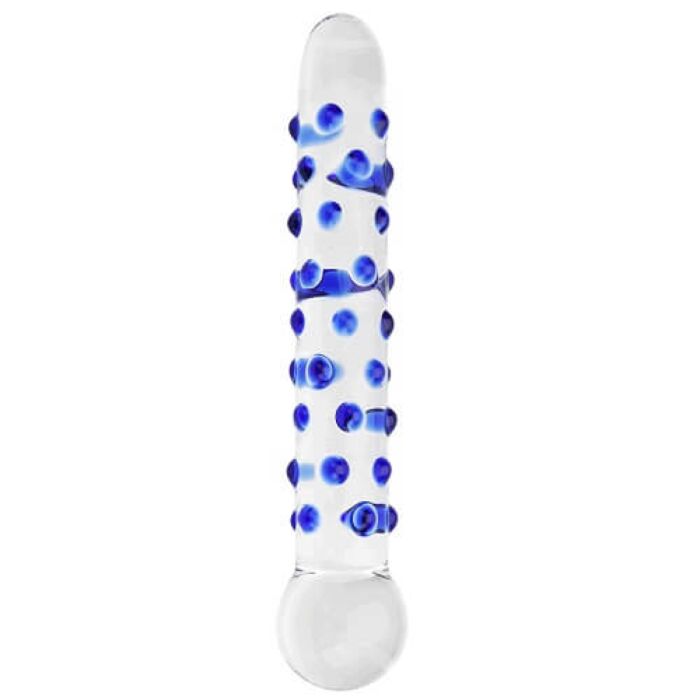 Anal Dildo Spectrum Nubby Textured Glass 18 cm Anal Dildo Spectrum Nubby Textured Glass 18 cm