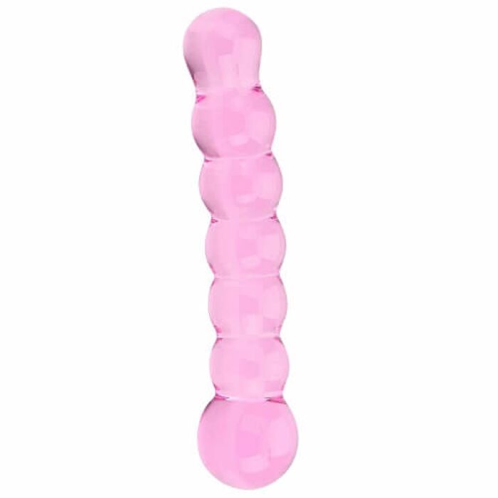 Anal Dildo Spectrum Ribbed Glass 17 cm Anal Dildo Spectrum Ribbed Glass 17 cm