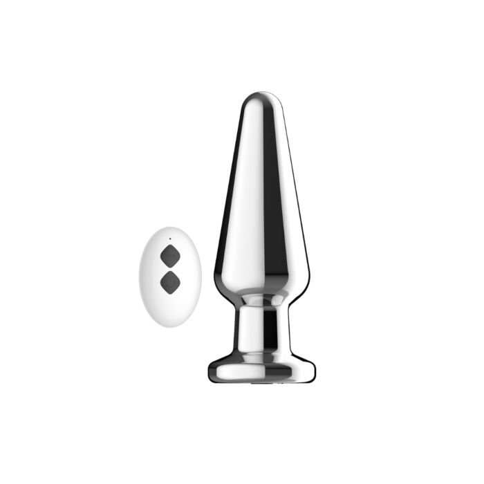 Butt Plug Toosh Remote Controlled Metal Vibrating Butt Plug Toosh Remote Controlled Metal Vibrating