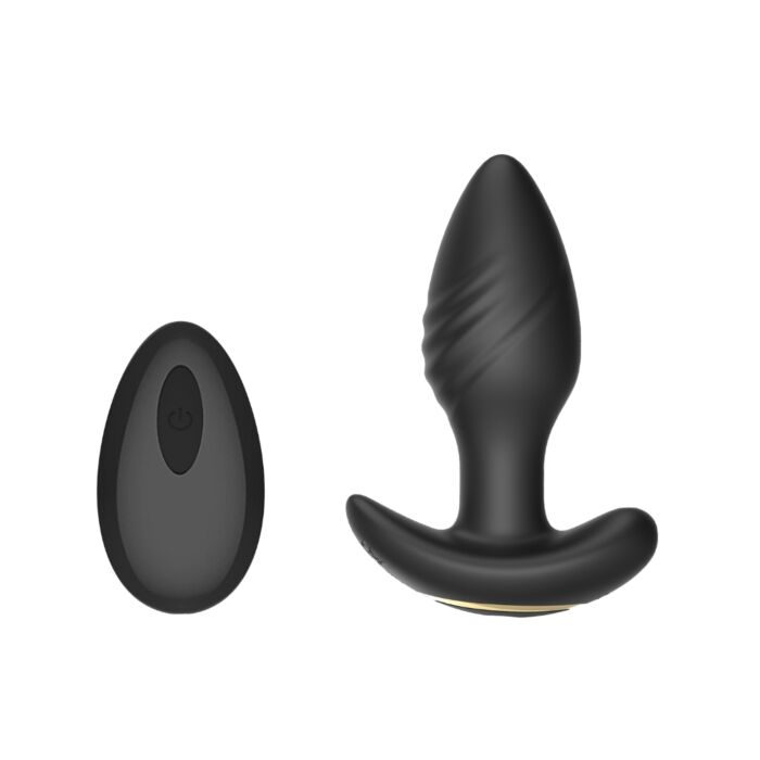 Toosh Remote Controlled Rotating & Vibrating Butt Plug Toosh Remote Controlled Rotating & Vibrating Butt Plug