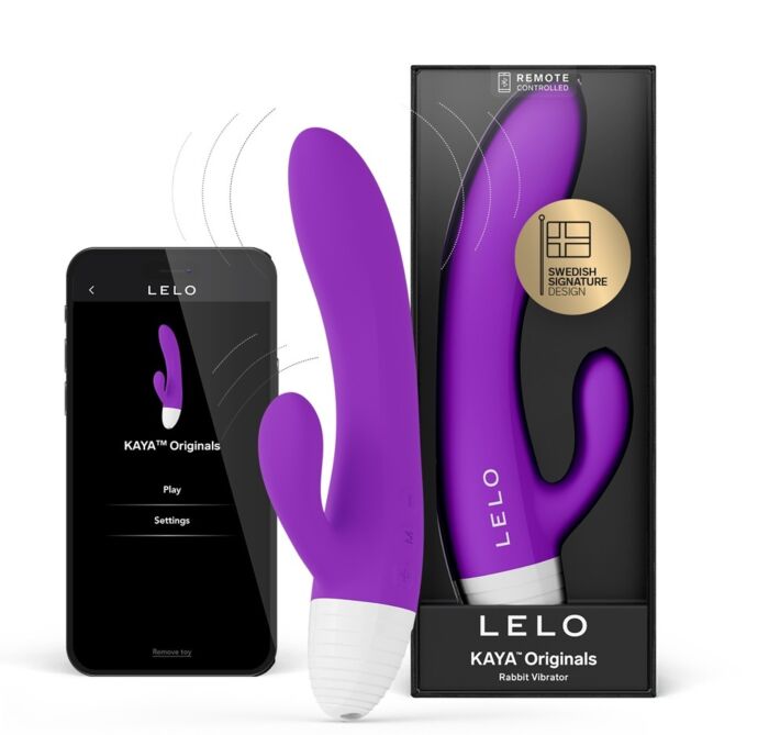 LELO Originals KAYA Rabbit Vibrator for Dual Stimulation