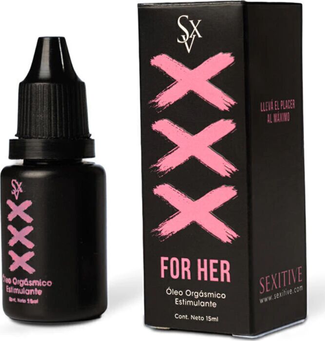 Intimate Oil SEXITIVE XXX For Her | Clitoral Sensitivity Booster