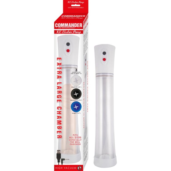 Nasstoys Commander XL USB Rechargeable Penis Pump Nasstoys Commander XL USB Rechargeable Penis Pump