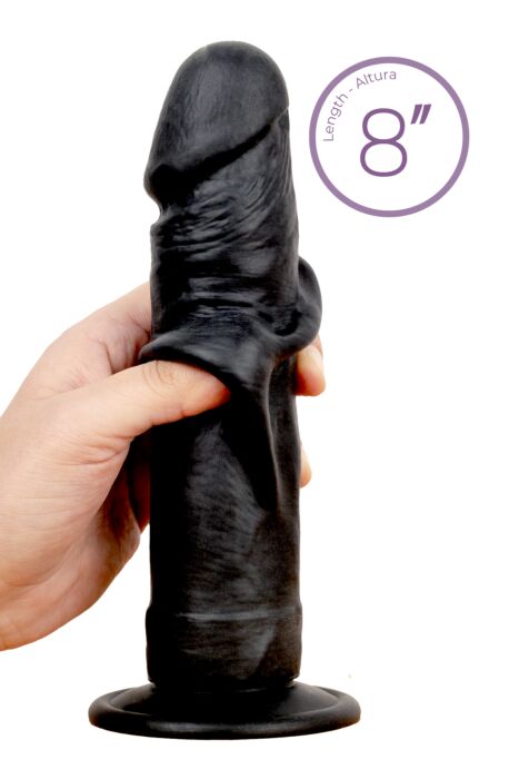 Realistic Dildo S Pleasures Dante with Suction Cup