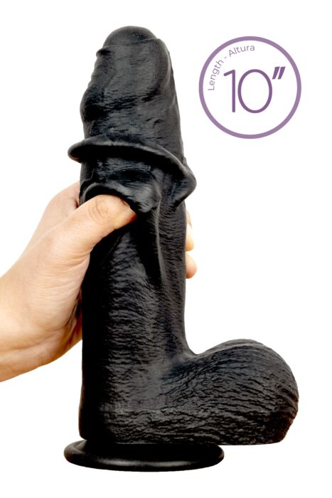 Dildo S Pleasures Paolo 10" with Realistic Texture Dildo S Pleasures Paolo 10" with Realistic Texture