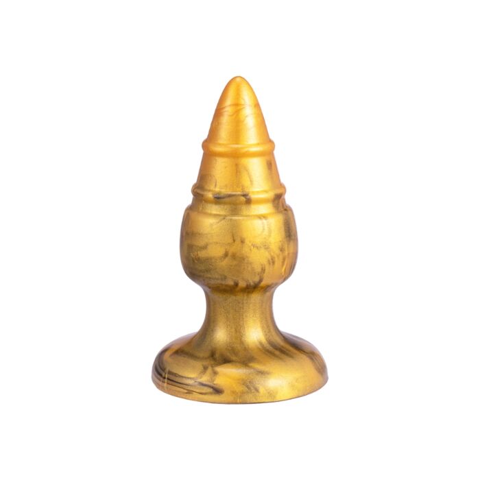 Silexd Goldy Medium Butt Plug with Tapered Tip Silexd Goldy Medium Butt Plug with Tapered Tip