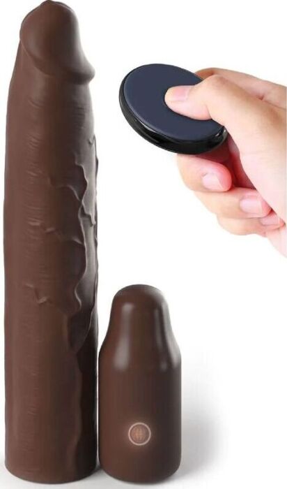 Pene Sleeve Fantasy X-Tensions Remote Vibrator
