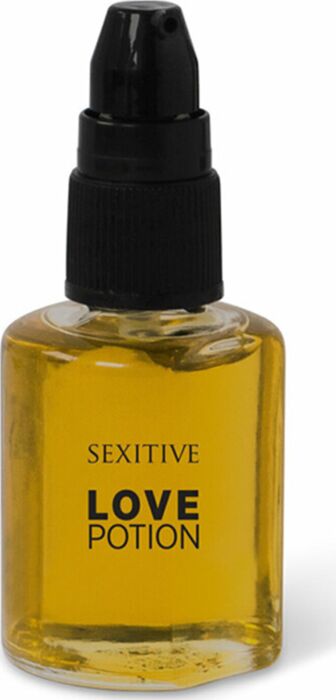 SEXITIVE Love Potion Champagne & Raspberry Massage Oil