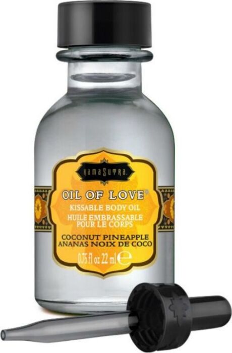 KAMASUTRA Edible Kissable Oil – Coconut & Pineapple 22ml KAMASUTRA Edible Kissable Oil – Coconut & Pineapple 22ml