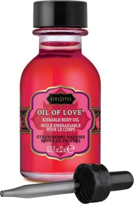 Kamasutra Kissable Edible Oil — Strawberry Dreams 22ml
