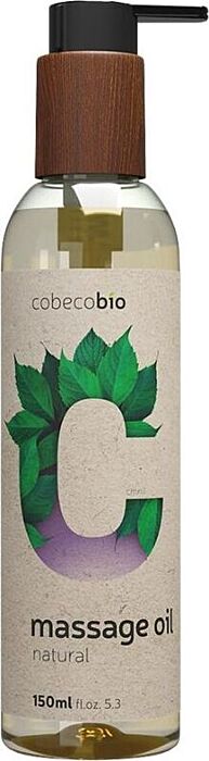 Massage Oil Cobeco Bio Natural 150ml - Vegan Care