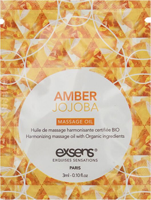 Exsens Amber Jojoba Massage Oil 3ml Exsens Amber Jojoba Massage Oil 3ml