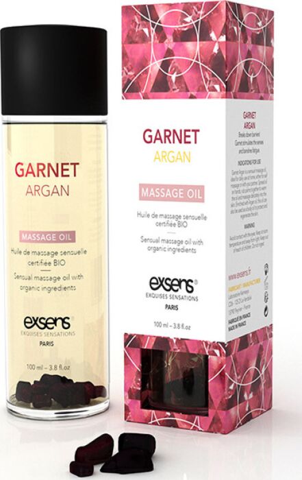 Exsens Garnet Argan Sensual Massage Oil 100ml