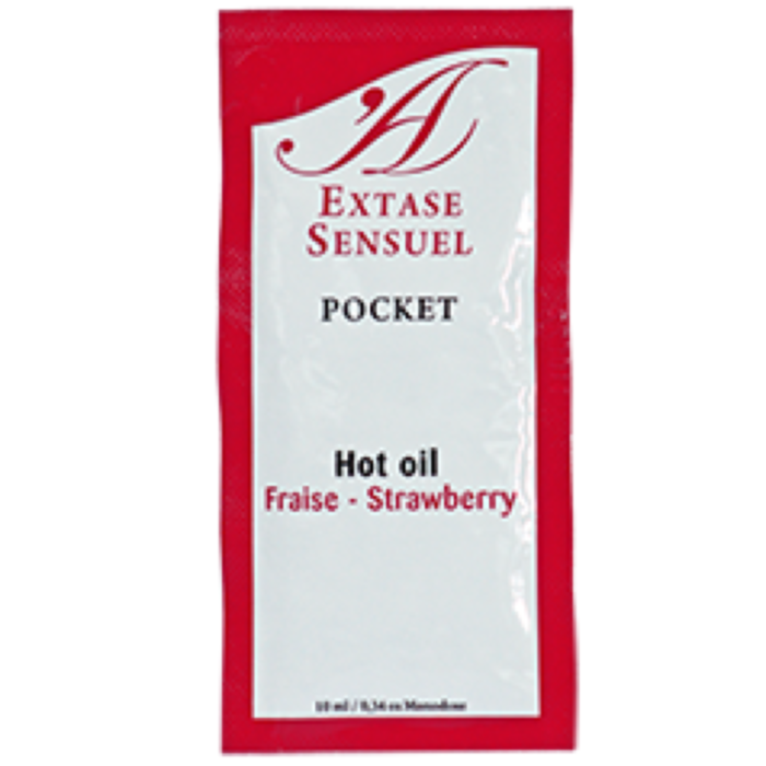 Massage Oil Extase Sensual Strawberry with Warming Effect Massage Oil Extase Sensual Strawberry with Warming Effect