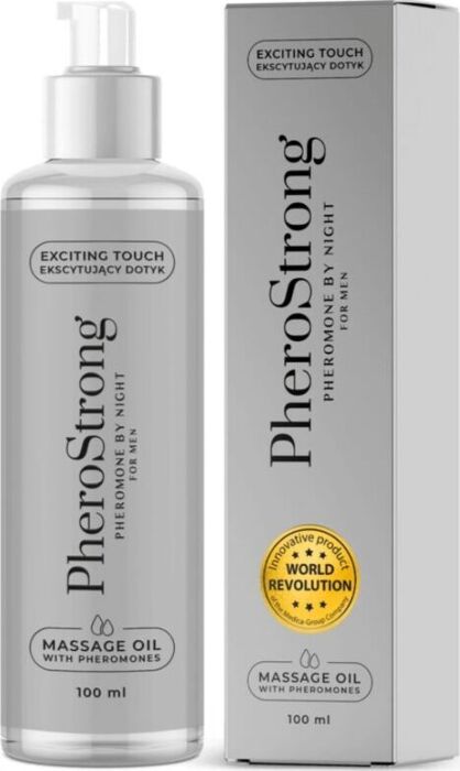 Massage Oil PheroStrong By Night 100ml - Men's Pleasures Massage Oil PheroStrong By Night 100ml - Men's Pleasures