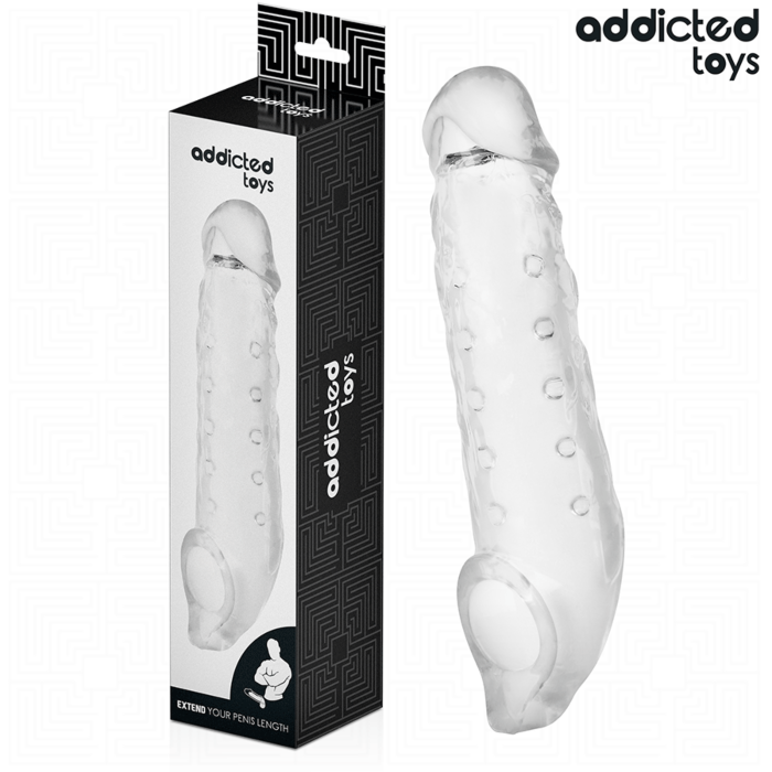 Addicted Toys Transparent Penis Extender Size S 23 cm Addicted Toys Transparent Penis Extender Size S 23 cm
