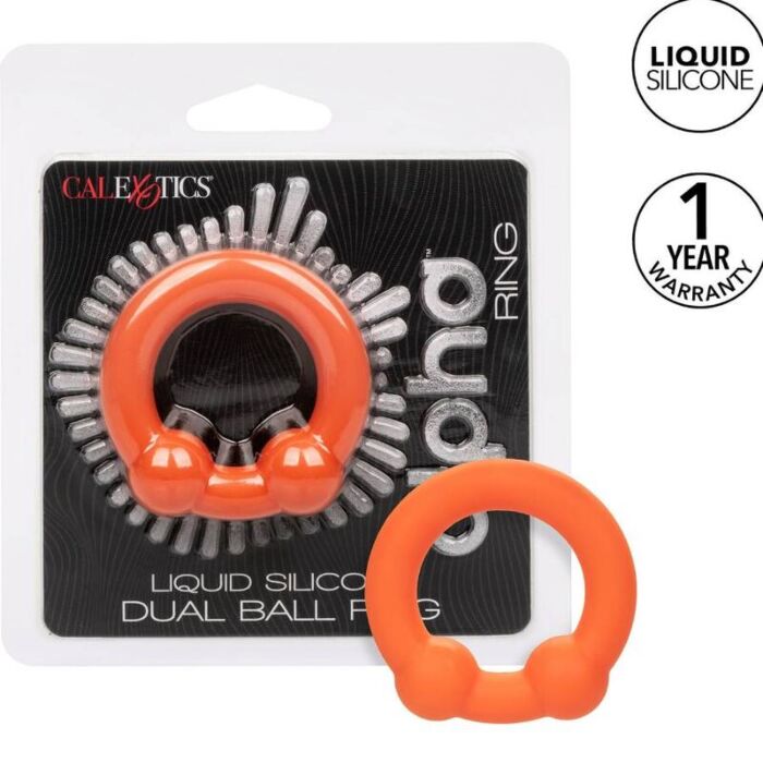 Dual Ball Alpha Dual Ring - Pleasure and Resistance