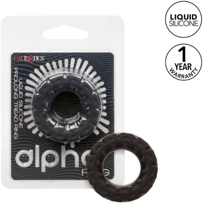 Vibrator CalExotics Alpha Ring Prolong Black