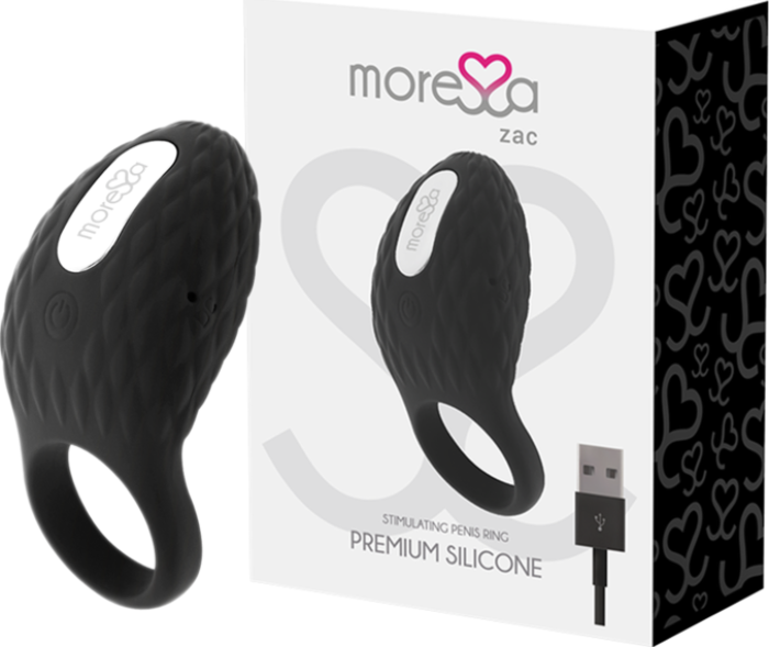 Vibrating Ring MORESSA ZAC with Clitoral Stimulation