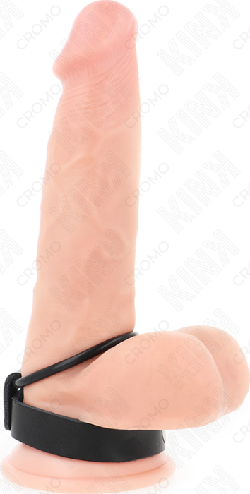 KINK Silicone Penis Ring with Ball Divider