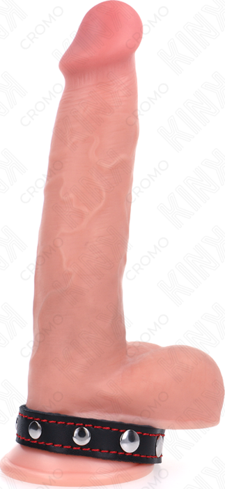 KINK Penis Ring KINK RING POWER Red Leather