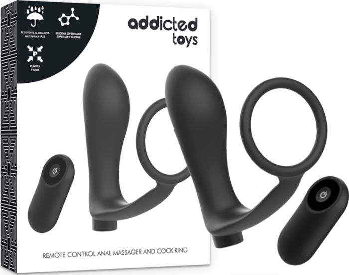 Black Control Plug Ring