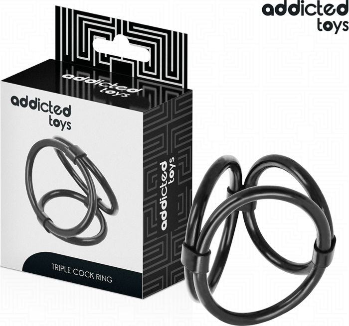 Triple Ring Addicted Toys Enhance Performance Triple Ring Addicted Toys Enhance Performance