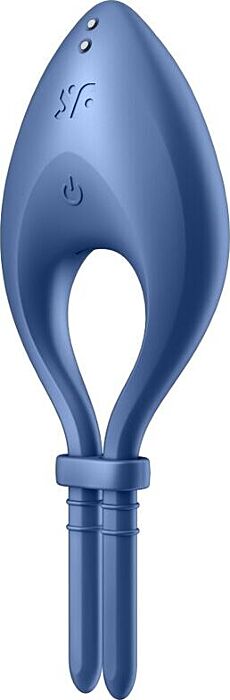 Bullseye Blue Vibrating Cock Ring