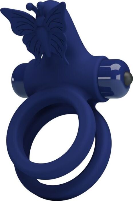 Vibrator Pretty Love Jamele Double Ring Butterfly
