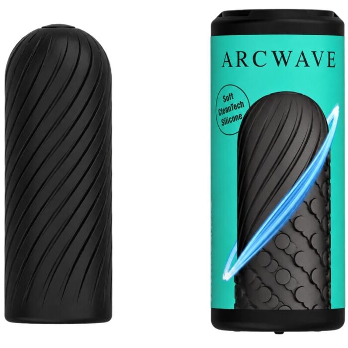 ARCWAVE GHOST Reversible Silicone Masturbator Black