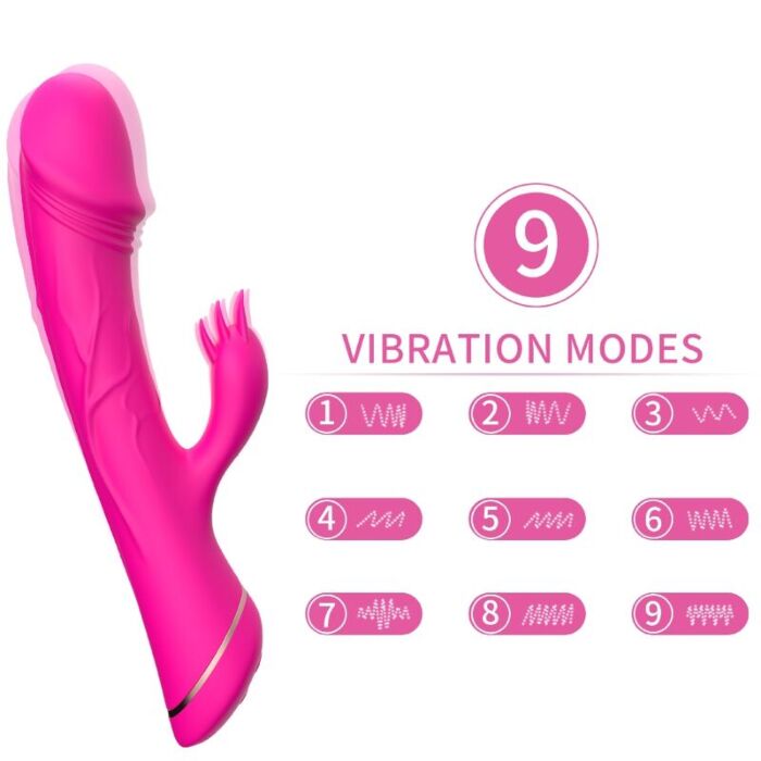 Rabbit Vibrator ARMONY with Separate Motors for Control Rabbit Vibrator ARMONY with Separate Motors for Control