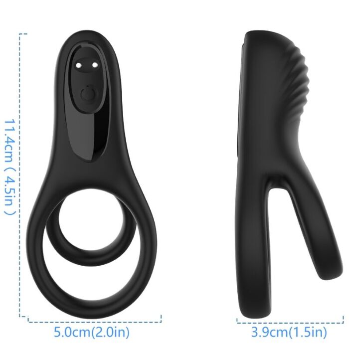Double Ring Vibrator ARMONY with 9 Vibration Modes Double Ring Vibrator ARMONY with 9 Vibration Modes