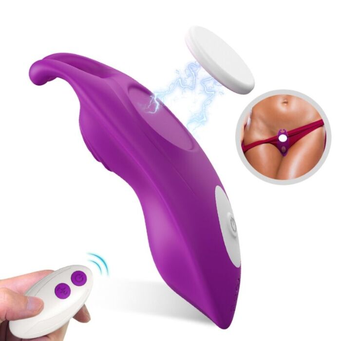 ARMONY WEARABLES HONEYBEE Wearable Panties Vibrator, Purple ARMONY WEARABLES HONEYBEE Wearable Panties Vibrator, Purple