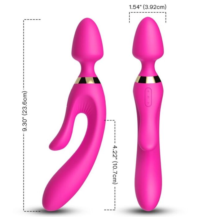 Vibrator ARMONY MASSAGERS ARMONY Rabbit with Flexible Neck Vibrator ARMONY MASSAGERS ARMONY Rabbit with Flexible Neck