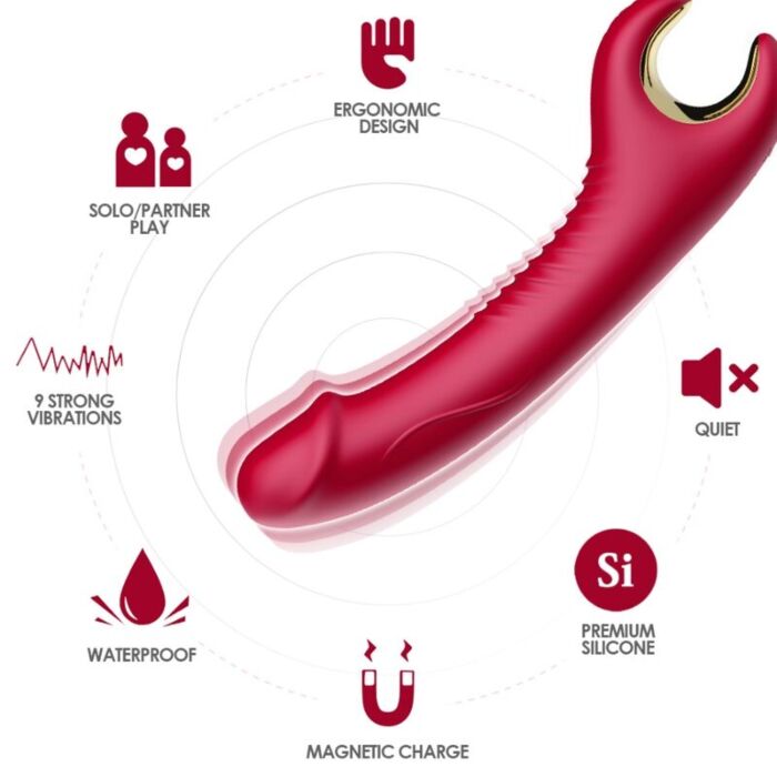 Rotating Vibrator ARMONY Prince Dildo with Dual Motors Rotating Vibrator ARMONY Prince Dildo with Dual Motors