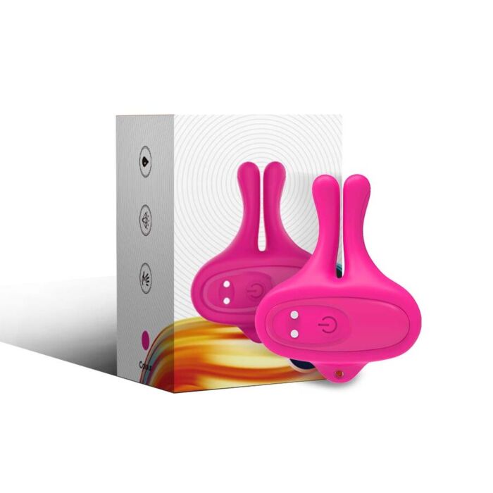 Nipple Clamps ARMONY Rabbit Shape with Vibration Nipple Clamps ARMONY Rabbit Shape with Vibration