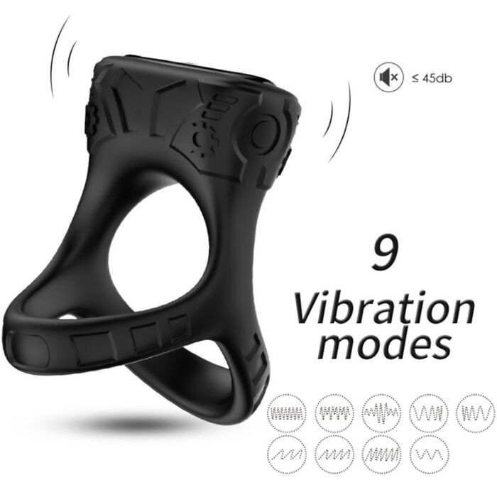 Ring Vibrator ARMONY - 9 Vibration Modes and Ergonomic Design Ring Vibrator ARMONY - 9 Vibration Modes and Ergonomic Design