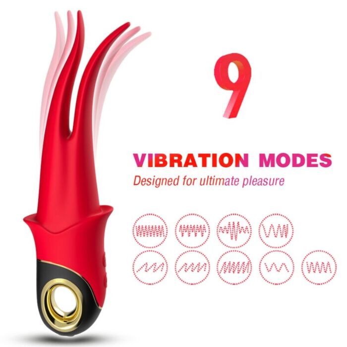Vibrator ARMONY Shadow Double-Head Teasing Vibrator ARMONY Shadow Double-Head Teasing